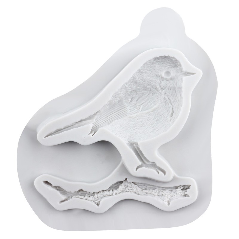 Birds Silicone Molds Mini Birds Fondant Cake Decorating Tools Cupcake gallery