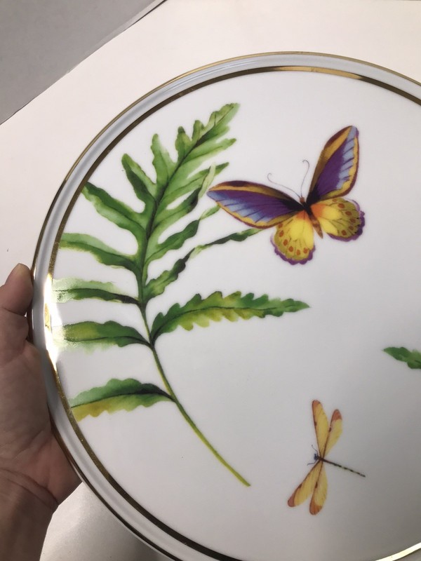 Charter Club Home Grand Buffet Gold Butterfly Cake Stand gallery