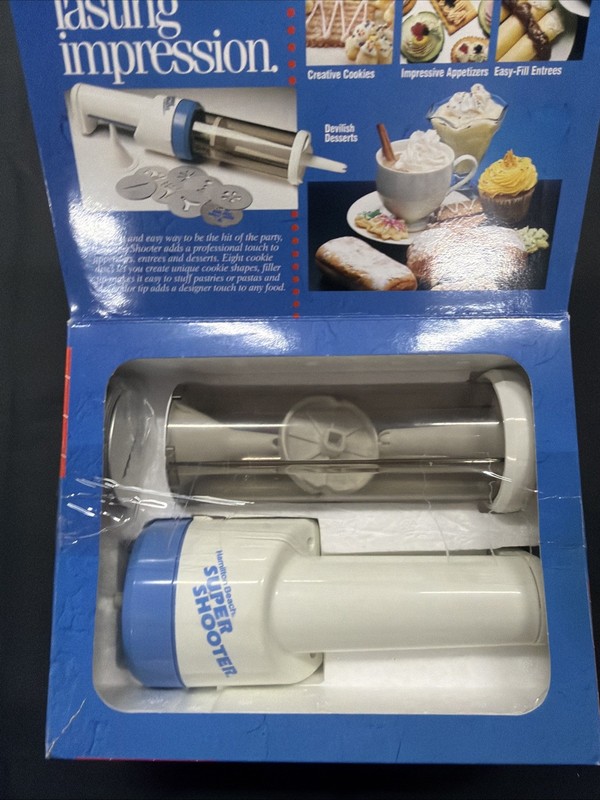 Hamilton Beach The Super Shooter Cordless Cookie Press Food Decorator 80000 -i5 gallery