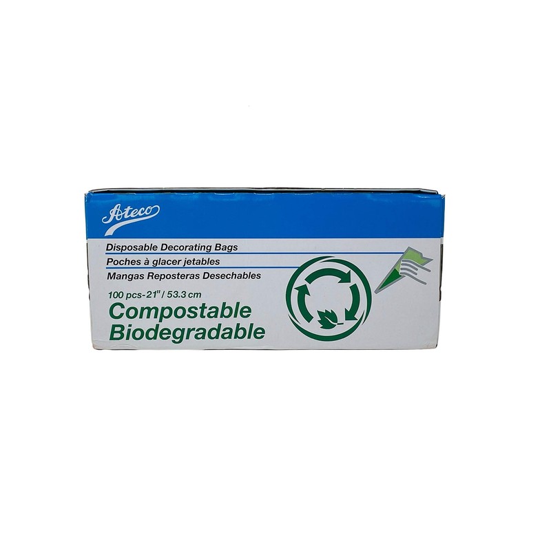 Ateco 21" Compostable and Disposable Decorating Bags, 100 pack gallery