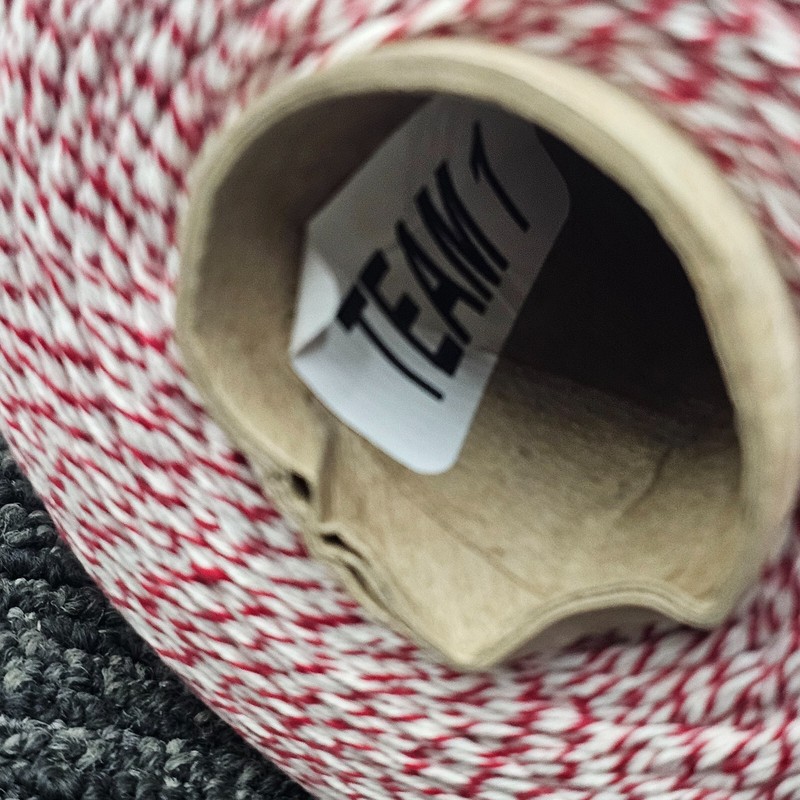 Great White ROC215 9,600ft Bakery Twine Red & White 4-PLY Poly/Cotton gallery