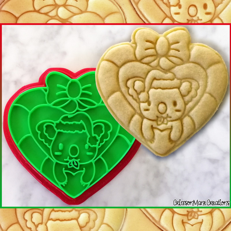 Koala Christmas Cookie Cutter Australian Animals Baking Supplies Fondant Tool