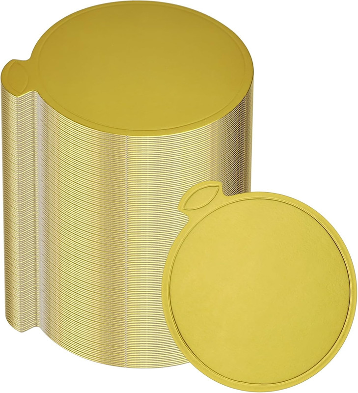 30 Pcs Mini Cake Boards, 3.1 Inch Mousse Cake Boards Cake Base for Mini Cake