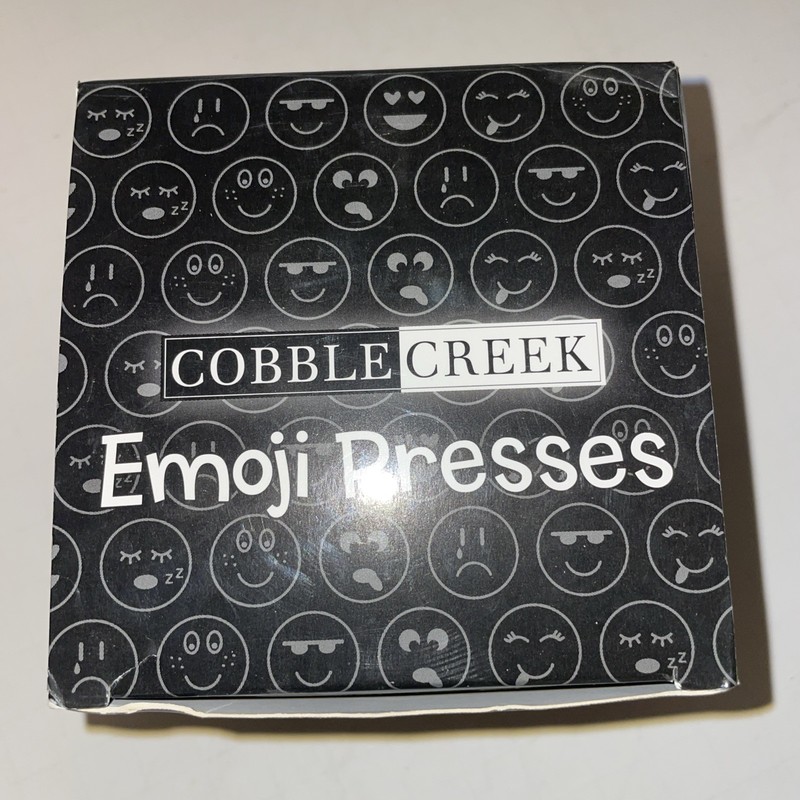 Cobble Creek Emoji Presses Cookie Cutter (Set of 7) 3 1/2" presses BPA free gallery