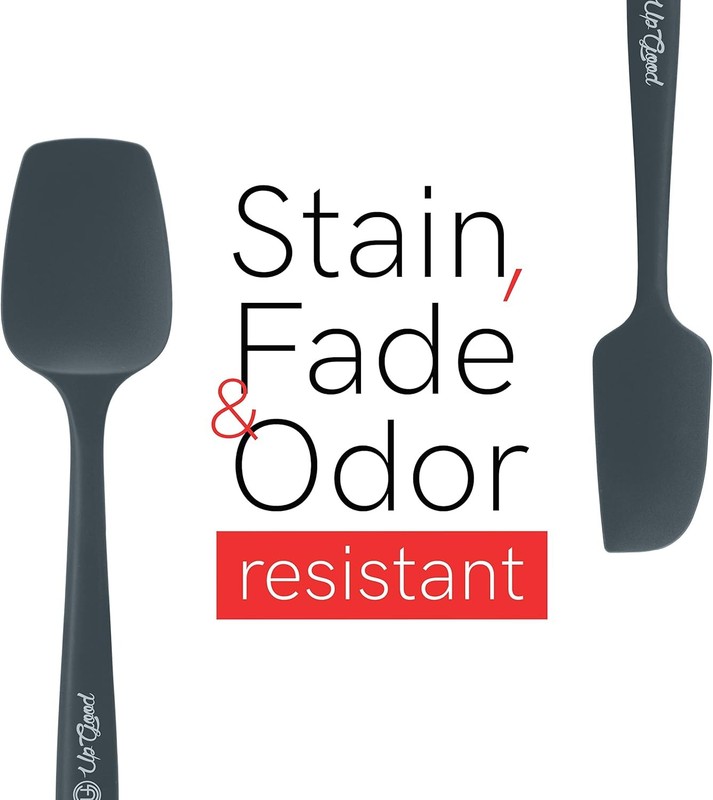 Silicone Spatula Set 600°F - High Heat Resistant Nonsti, Small gallery