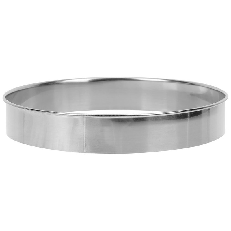 Kitchen Pastry Ring Reusable Pizza Stainless Steel Rings for Baking gallery