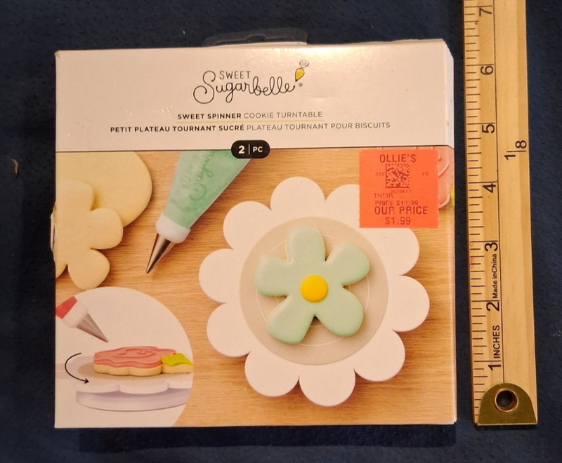 Sweet Sugarbelle Sweet Spinner Cookie Turntable NIB American Crafts Decorating