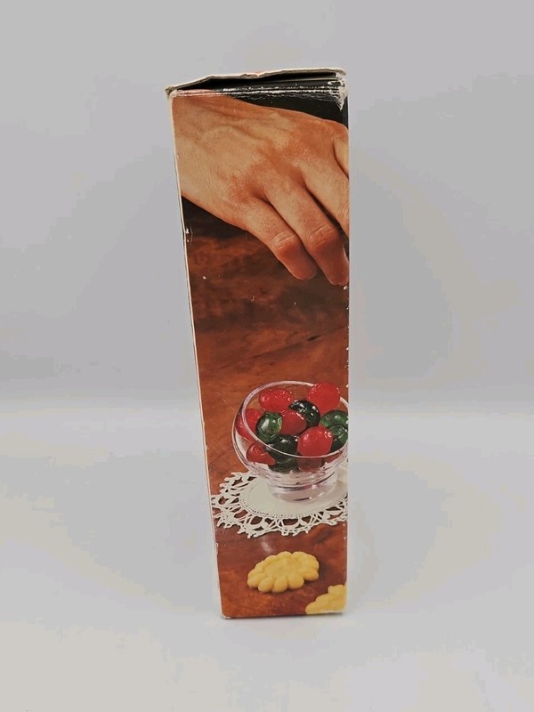 VTG Marcato Atlas Biscuits Maker Cookie Press Italy 20 Discs 4 Tips Complete Box gallery