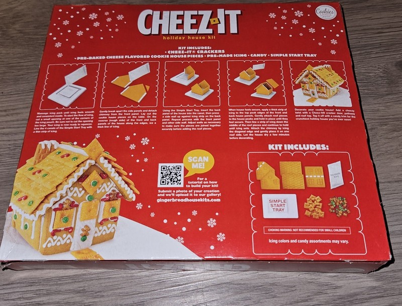 Cheez It Holiday House Gingerbread Cookie Kit 22.5 Oz Holiday House • Gift Idea gallery