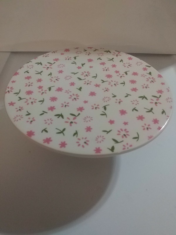 Floral Ceramic Cake Stand by Sur La Table