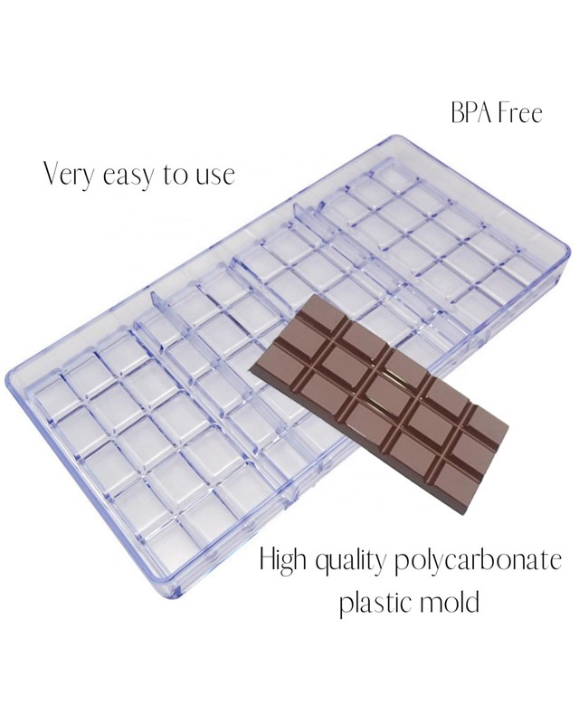 Chocolate Bar Making Mold | Polycarbonate | Hard Mold for Making Chocolate Bars gallery
