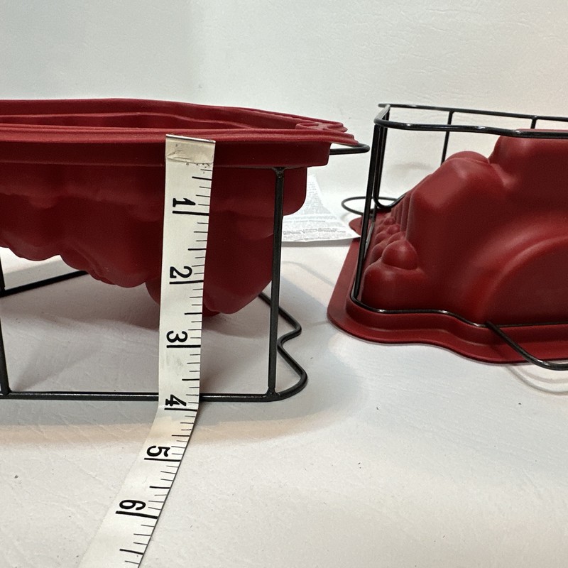 Hoffritz Christmas Tree Sandra Lee-2 Sided Cake or Candy Mold & Support Frame gallery