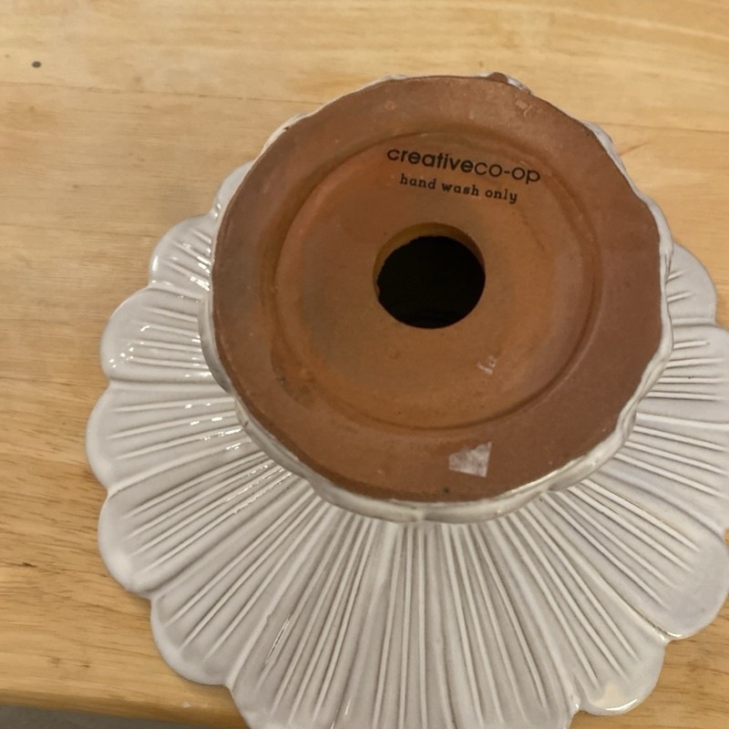 Flower Shaped Ceramic Red ware Cake Stand gallery