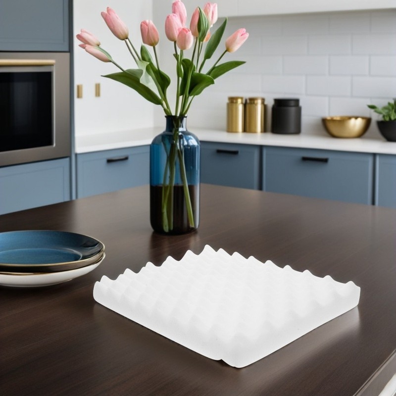 2pcs Fondant Sponge Pad: Sugar Flower Drying Pad - Wave Shape Baking Mat - gallery