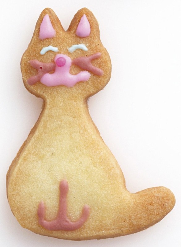 Brand New KAI Cookie Cutter Set Cat 3pcs Stainless Steel Japan DL6187 gallery