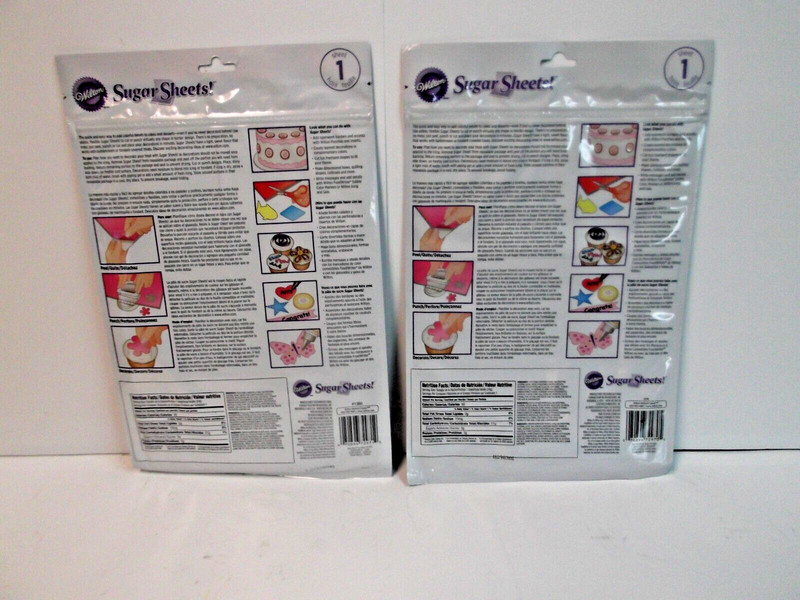 Wilton Stars Edible Decorating Paper Sugar Sheets Lot of 2 gallery