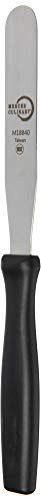 Straight Spatula, 4.25 Inch, Stainless Steel , Black