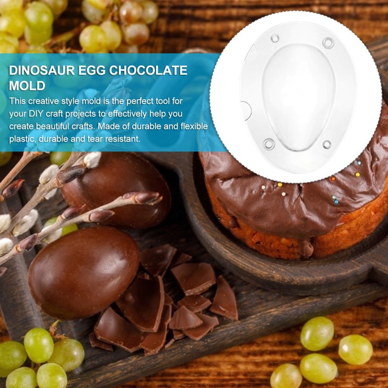 1pc Easter Mold Grained Dinosaur Maker Chocolate Cake Mold No Grain gallery