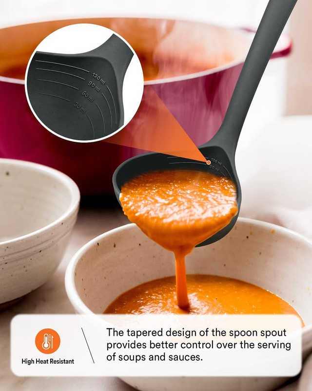 Kitchen Utensils Set, 13PCS Silicone Cooking Utensils, Heat Resistant Kitchen... gallery