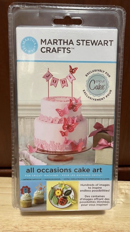 Martha Stewart Cricut Cake Art
