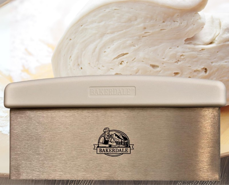 Bakerdale Large Bench, Dough, Cake Scraper, Icing Smoother Spreader, 10-inch ... gallery