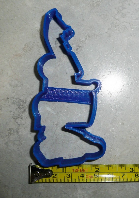 BACKHOE OUTLINE DIGGER EXCAVATING CONSTRUCTION COOKIE CUTTER USA PR3278 gallery