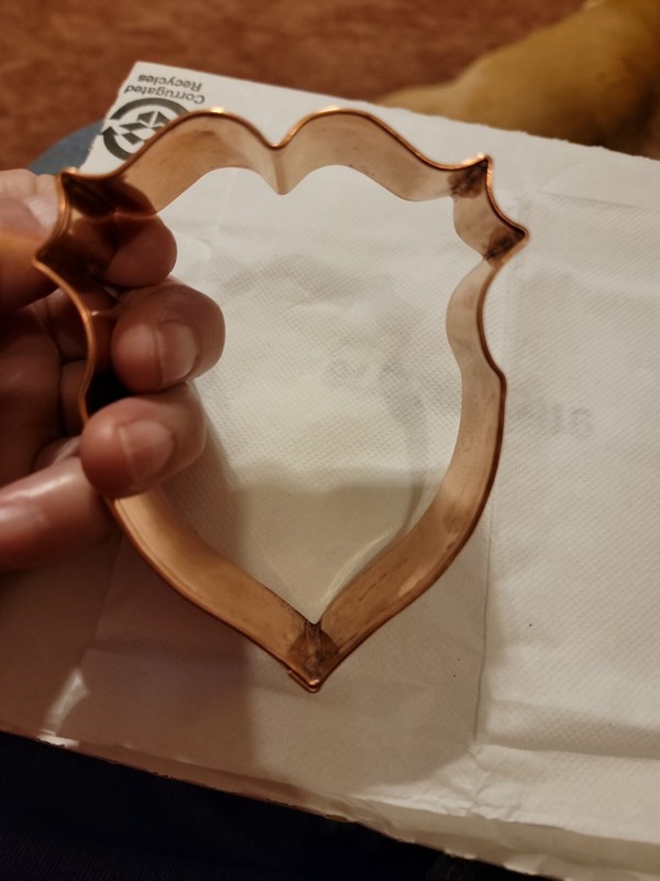 BRAMAN Heavy Copper Crest Shield Cookie Cutter gallery