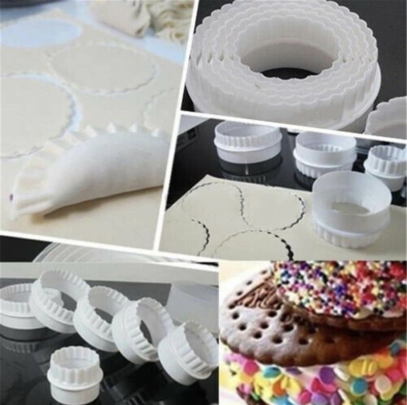 6 Pieces Biscuit Cutters And Fondant Cake Cutters Set gallery