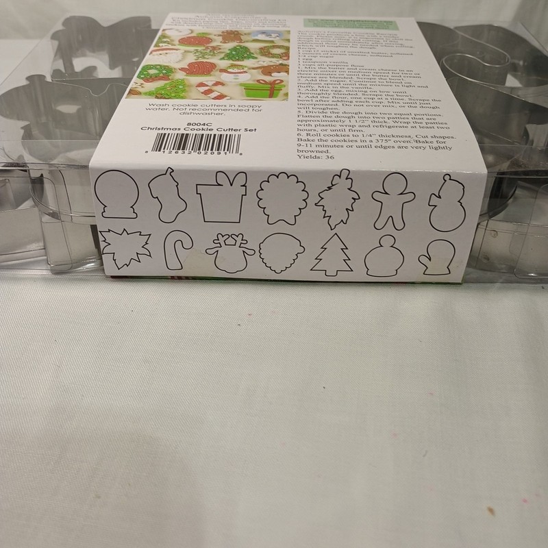 Sweet Elite Stainless Steel Cookie Cutters set Animals 17 Christmas 14 New gallery