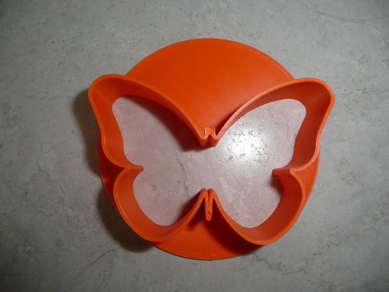 MINI SIZE BUTTERFLY CONCHA COOKIE CUTTER MEXICAN SWEET BREAD STAMP USA PR4978 gallery