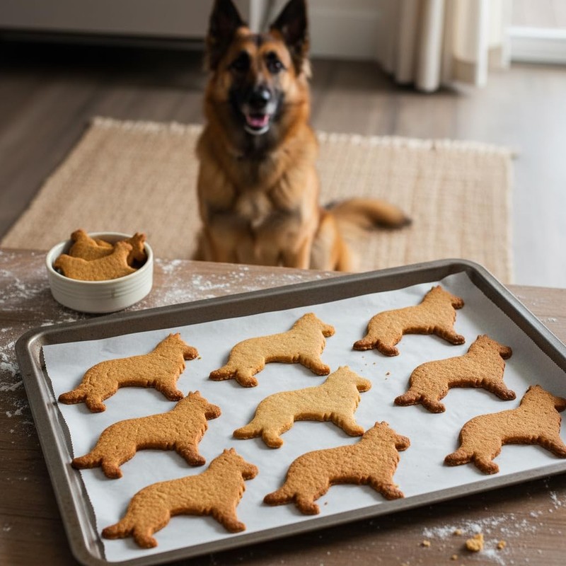 Set of 2 Belgian Shepherd Cookie Cutters – Dog Treat Biscuit Cutters for Pet ... gallery