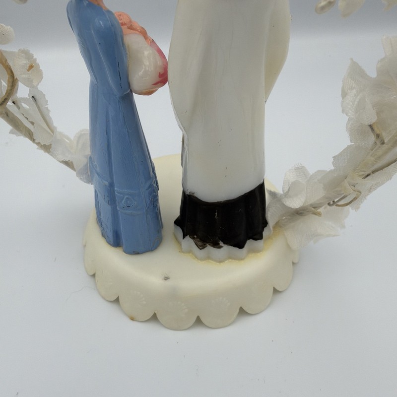 Vintage Cake Topper Baptism Christening Baby Girl #483 Hong Kong gallery