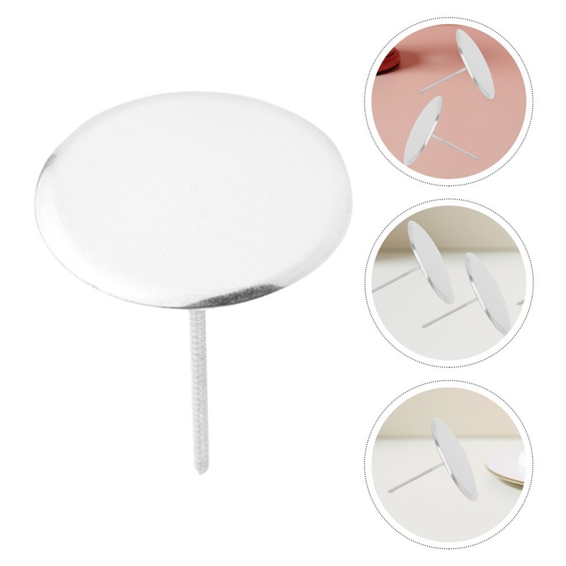 6 Pcs Metal Cake Flower Nails Pastry Nail for Cake Flower and Icing Tool gallery