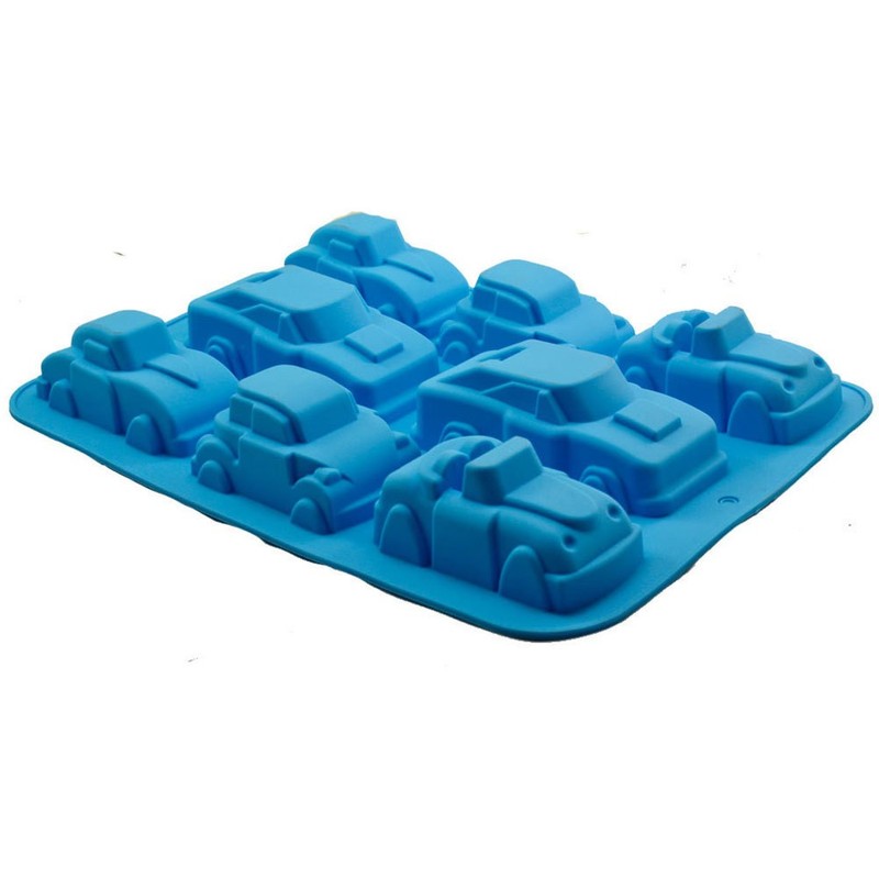 Blue Silicone Mold for Baking Cake Fondant Chocolate Non Stick Easy Demoulding gallery
