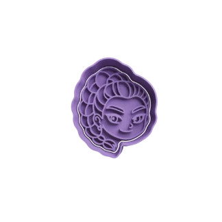 Rumi Head Guerreras Kpop Demon Hunters Cookie Cutter Fondant Biscuit Baking Tool