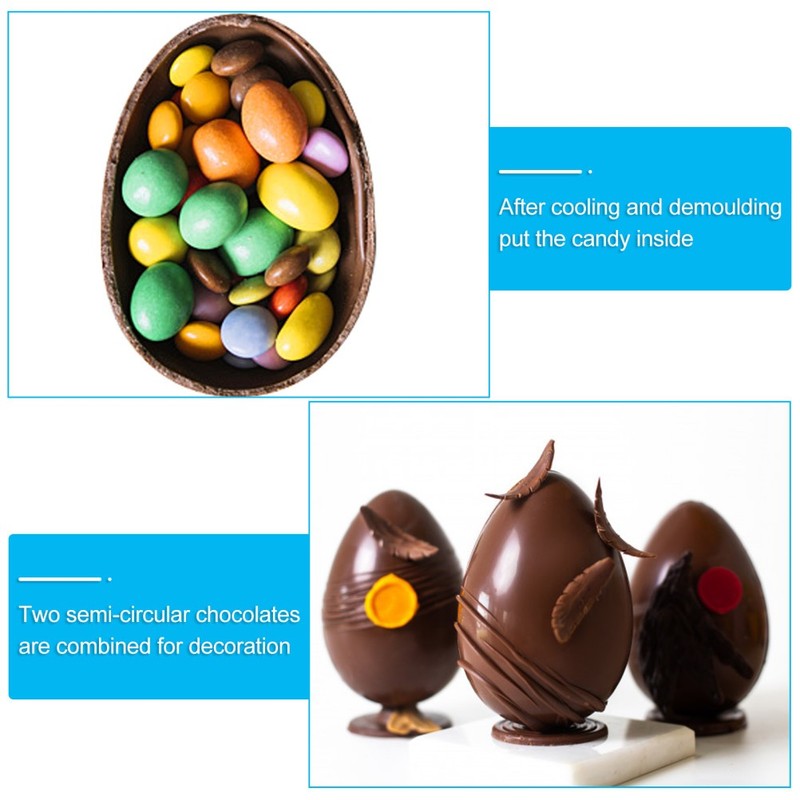 1pc Easter Mold Grained Dinosaur Maker Chocolate Cake Mold No Grain gallery