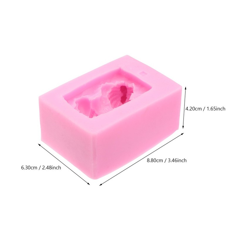Sleeping Baby Fondant Mold Handmade Soap Mold Decoration (Pink) gallery