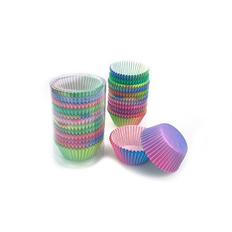 300 Pcs Standard Gradient Cupcake Liners Round Baking Cups Paper Muffin Liner... gallery