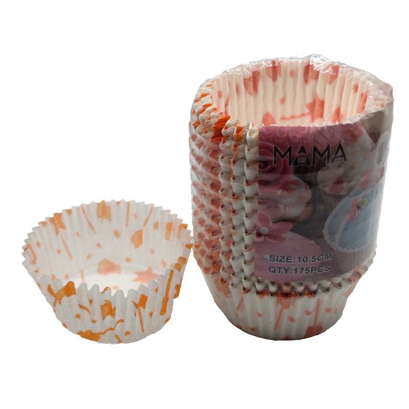Bundle 175 pieces paper cup cake 10.5 cm for baking muffin chocolate cookies gallery