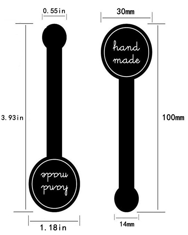 SAILING-GO 100 pcs./Pack Translucent Plastic Bags for Small, Black gallery