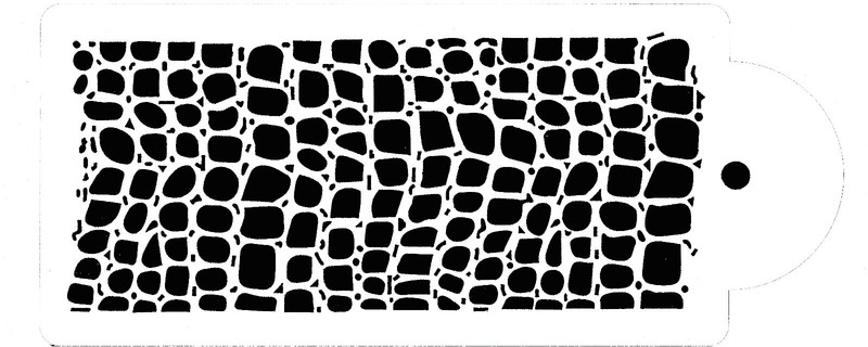 4 PACK Cake decorating Airbrush Icing Frosting Fondant Zebra Reptiles Stencils gallery