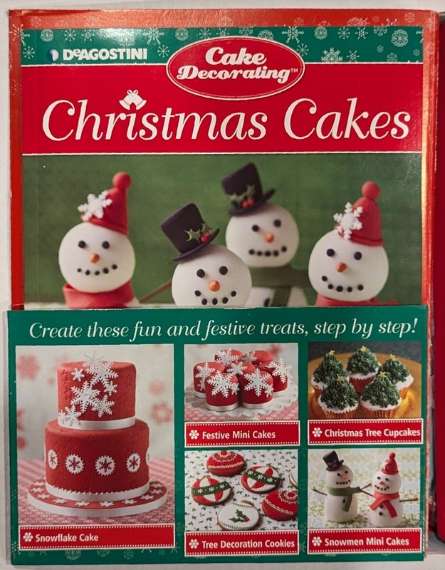 DeAgostini Cake Decorating Christmas Cakes Kit and Matthew Meade Holiday Book gallery