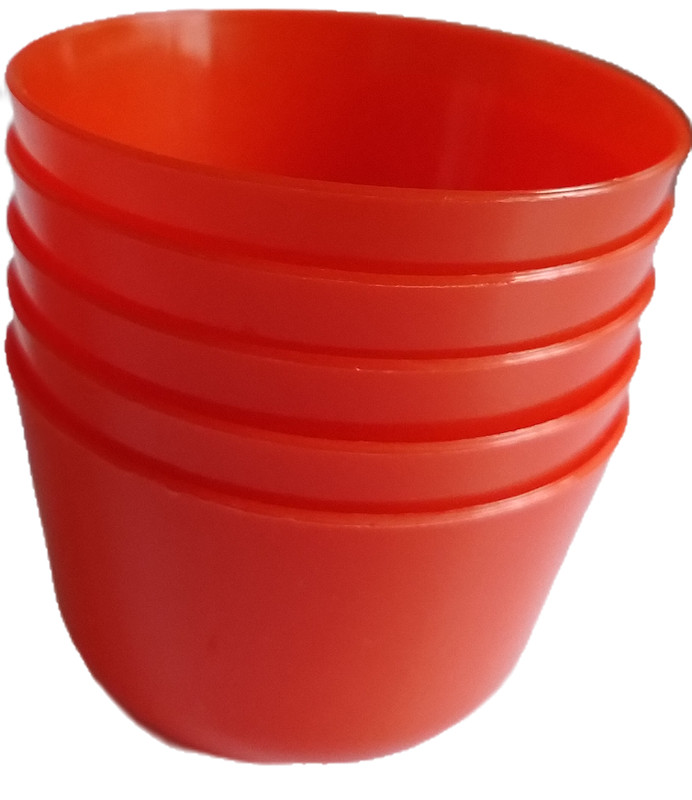 Pichi Puto Kutsinta Talam Lompang Red Color Mold Plastic 36 pieces size 5cm gallery