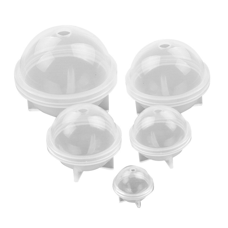 5PCS DIY Sphere Resin Craft Resin Resin Resin Silicone Sphere Silicone