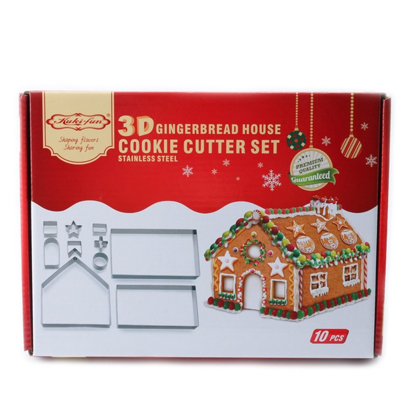 10 PCS Stainless Steel Wedding Biscuit Mold Christmas Cookie Molds Cutters gallery