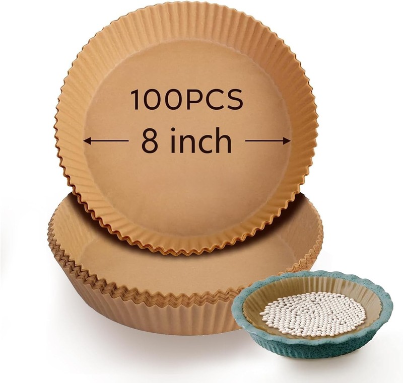 100pcs Parchment Paper for Pie Weights and Pans, Pie Crust Weights for