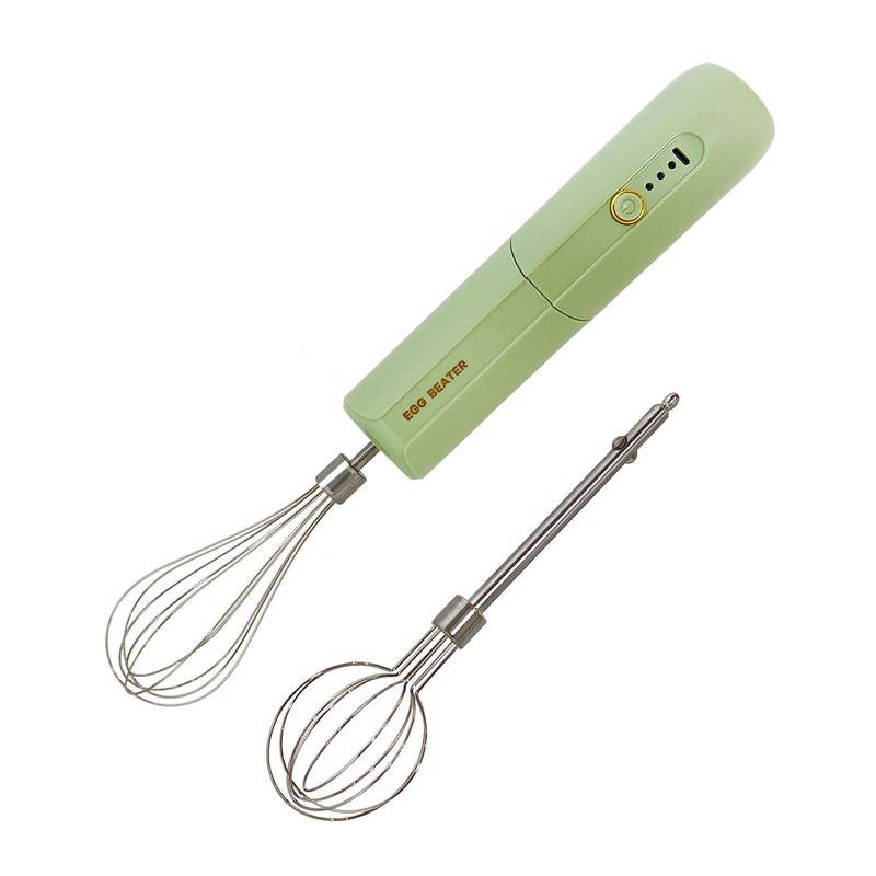Cordless Hand Mixer, Foldable Design Handheld Electric Whisk with 3 Speed Mod…