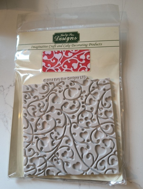 Katy Sue Designs KSD Silicone Mold/ Mould Heart Vine Cake Chocolate Decorations