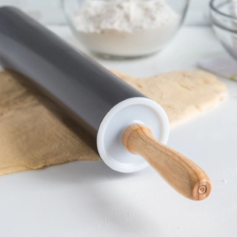 Fox Run Non-Stick Rolling Pin, Carbon Steel, 12" gallery