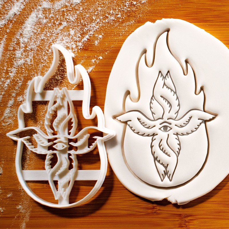 Seraphim Cookie Cutter – mythology, Thrones of God, burning six wings angels